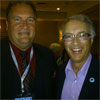 Mike and BC Minister John Rustad